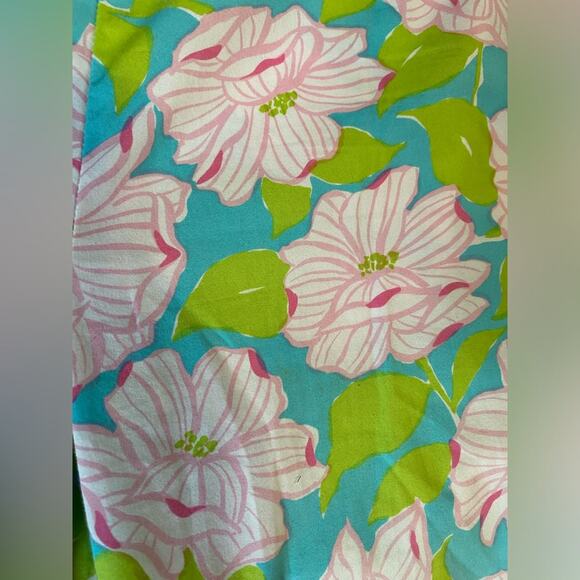 Ralph Lauren Pants Womens Size 6 Floral Straight Leg Bright Tropical Slacks - Picture 2 of 11